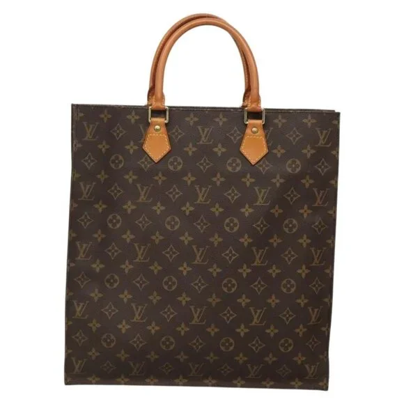 LOUIS VUITTON Monogram Sac Plat Hand Bag - Picture 2 of 16